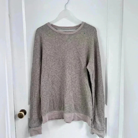 Life/After/Denim Crewneck Pink Sweatshirt - Picture 1 of 3